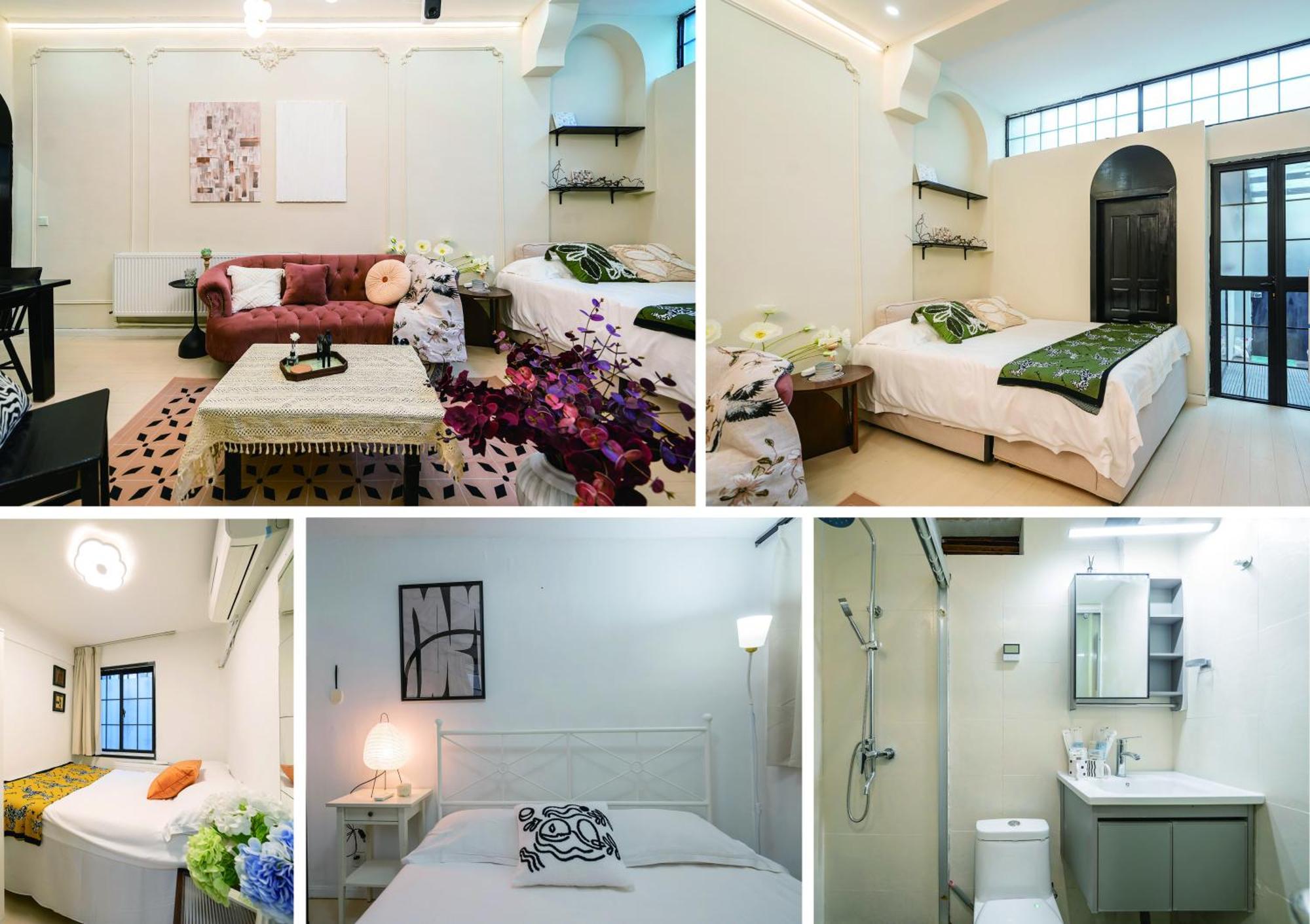 Shanghai Downtown Yi Du B&B - Near South Shaanxi Road Metro Station 600Meters Zewnętrze zdjęcie