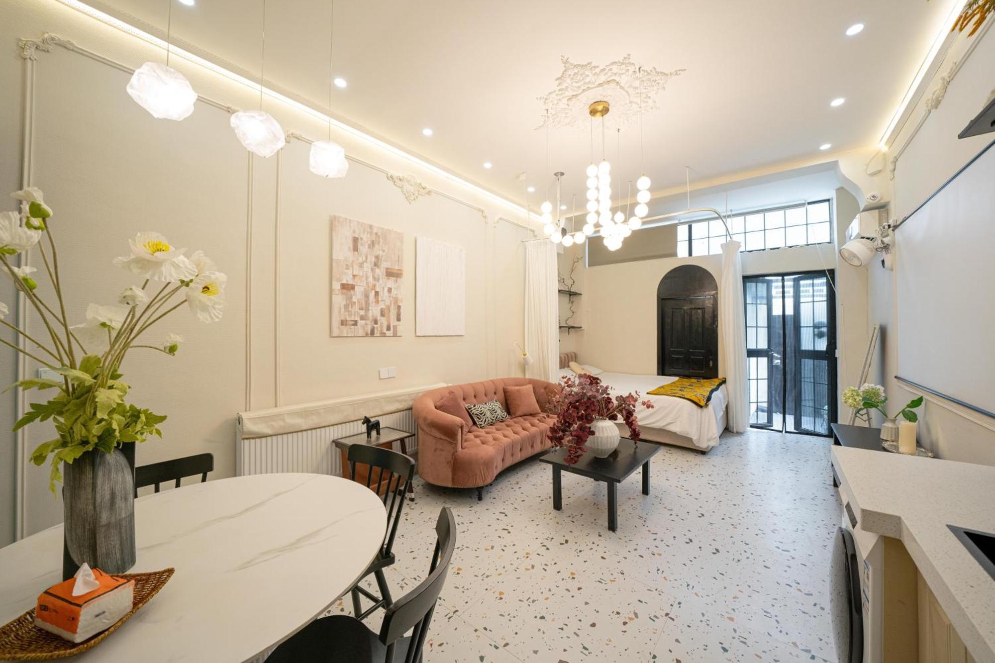 Shanghai Downtown Yi Du B&B - Near South Shaanxi Road Metro Station 600Meters Zewnętrze zdjęcie